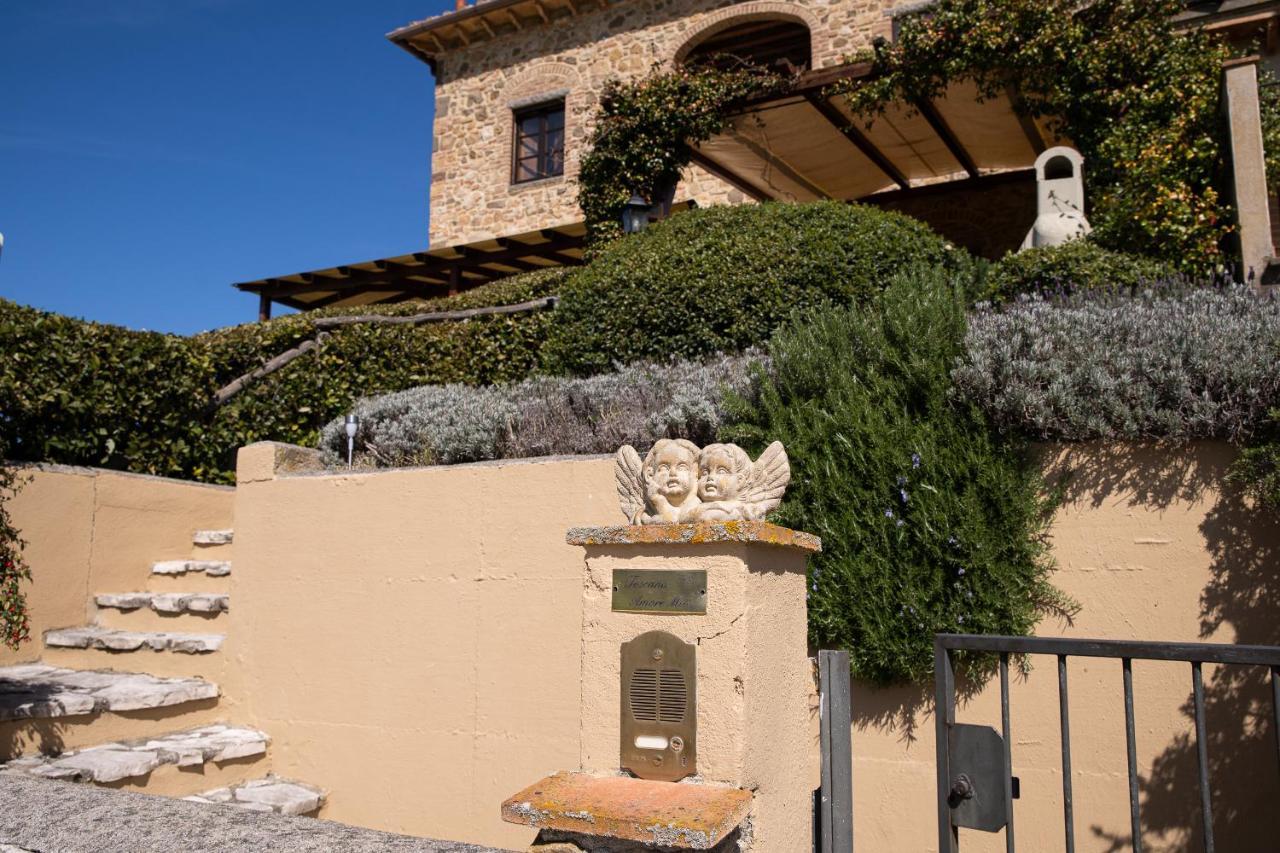 Toscana Amore Mio, Stunning View & 14Min Volterra Montecatini Val di Cecina Bagian luar foto